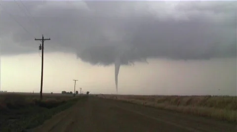 Tornado in Harper, Kansas Stock Footage