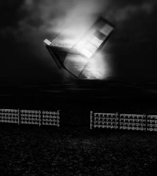 Tornado House Stock Illustration