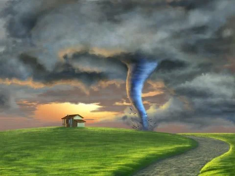 Tornado Illustrazione stock