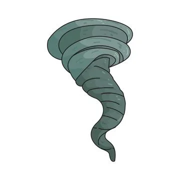 Tornado illustration Stock Illustration