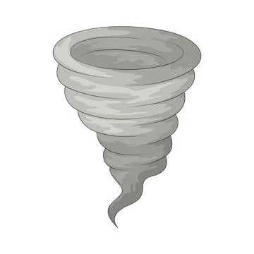 Tornado illustration Stock Illustration
