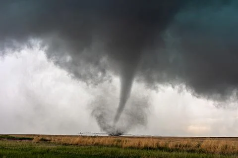 Tornado in Kansas Foto stock