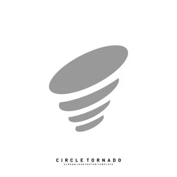 Tornado Logo Design Concept Vector Template. Hurricane Logo Vector Icon 스톡 일러스트