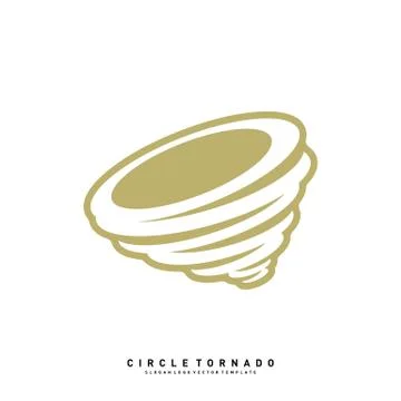 Tornado Logo Design Concept Vector Template. Hurricane Logo Vector Icon 스톡 일러스트