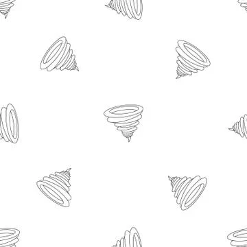 Tornado pattern seamless vector 库存插图