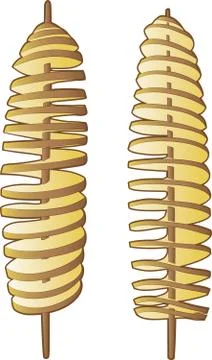 Tornado Potato 스톡 일러스트