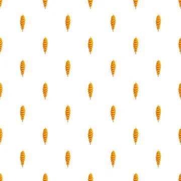 Tornado potato pattern forming a spiral food background イラスト素材