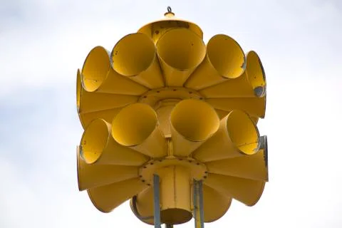 Tornado Siren Warning Device Stock Photos
