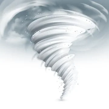 Tornado Sky Illustration Stock Illustration