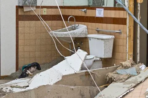 Tornado storm damage ix Stock-Fotos