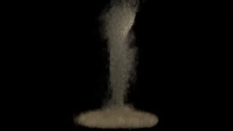 Tornado Storm Hurricane, Hyper Realistic 3D picture of tornado, twister, wind. Illustrazione stock
