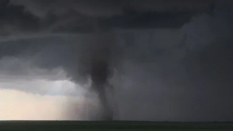 Tornado - Storm - Supercell - Field Stock Footage 82238444
