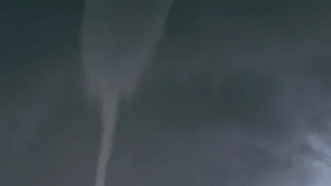 Tornado - Storms - Supercell - cropped view Stock Footage 82239390