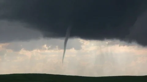 Tornado - Storms - Supercell - Touchdown Stock Footage 82238294