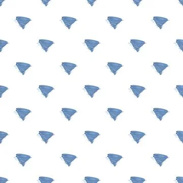 Tornado swirls forming a weather pattern background Illustrazione stock