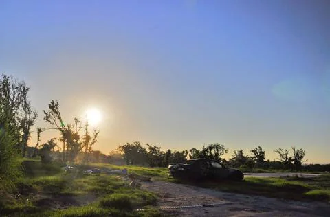 Tornado Texas Foto stock