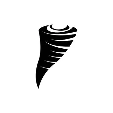 Tornado vector graphic design illustration Stock Illustration