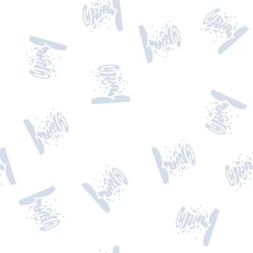 Tornado weather glyph vector seamless pattern イラスト素材