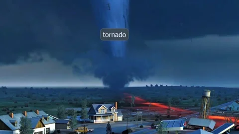 Tornadogenesis Stock Footage 303991506