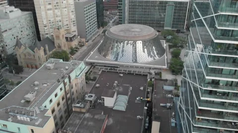 Toronto Aerial view Stock Footage 142962967
