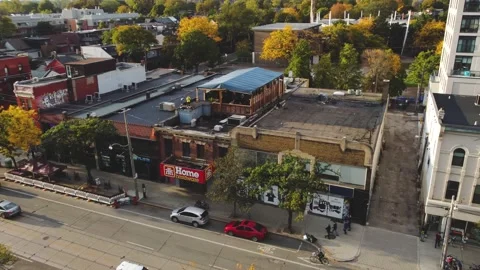Toronto Aerial view Stock Footage 171782631