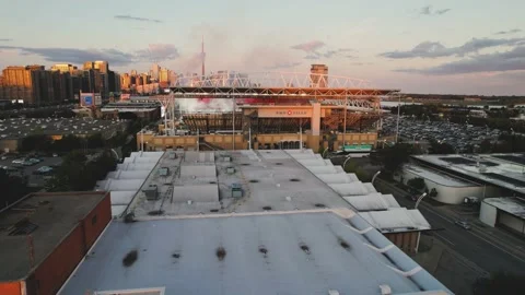 Toronto Aerial view Stock Footage 171881918