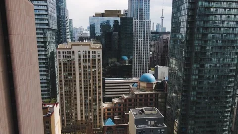 Toronto Aerial view Stock Footage 172102619