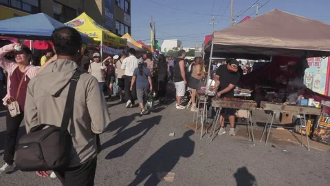 Toronto, Can Aug 14 2026 Taste of Manila festival Celebrates Filipino Culture Stock Footage 342454192
