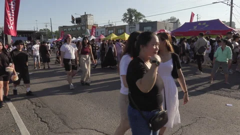 Toronto, Can Aug 14 2026 Taste of Manila festival Celebrates Filipino Culture Stock Footage 342454863