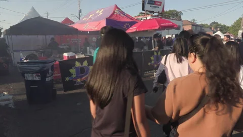 Toronto, Can Aug 14 2026 Taste of Manila festival Celebrates Filipino Culture Stock Footage 342455607