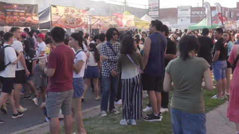 Toronto, Can Aug 14 2026 Taste of Manila festival Celebrates Filipino Culture Stock Footage 342463218