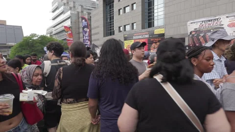 Toronto, Can Aug 22 2026  Toronto Korean food harvest Festival Stock Footage 343276815