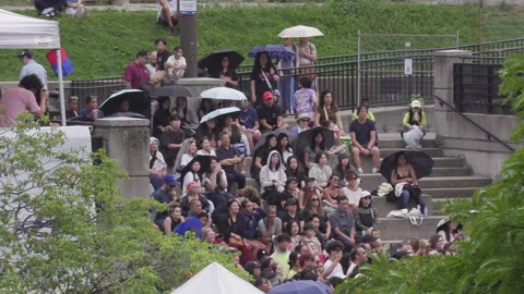 Toronto, Can Aug 22 2026  Toronto Korean food harvest Festival Stock Footage 343277827