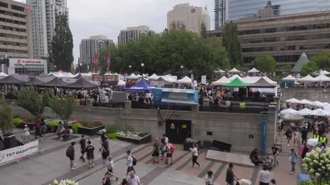Toronto, Can Aug 22 2026  Toronto Korean food harvest Festival Stock Footage 343277948