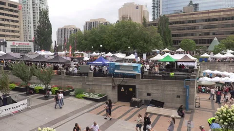 Toronto, Can Aug 22 2026  Toronto Korean food harvest Festival Stock Footage 343278031