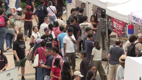 Toronto, Can Aug 22 2026  Toronto Korean food harvest Festival Stock Footage 343278079