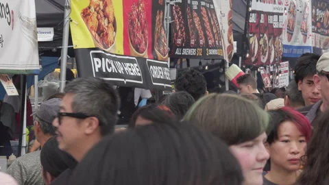 Toronto, Can Aug 22 2026  Toronto Korean food harvest Festival Stock Footage 343291642