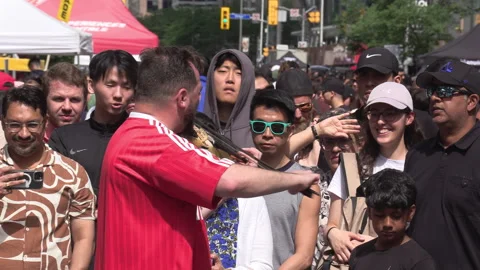 Toronto, Can Jun 16 2025  performance and exotic luxury classic super car show Stock Footage 311381447