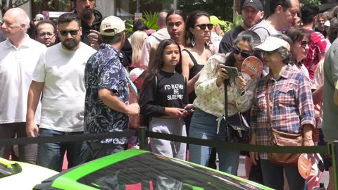 Toronto, Can Jun 16 2025  performance and exotic luxury classic super car show Stock Footage 311383745