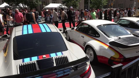 Toronto, Can Jun 16 2025  performance and exotic luxury classic super car show Stock Footage 311388850