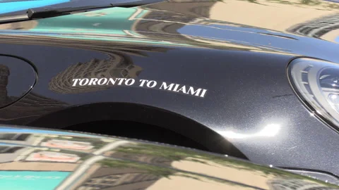 Toronto, Can Jun 16 2025  performance and exotic luxury classic super car show Stock Footage 311389315