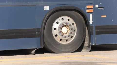 Toronto, Can, May 13 2021 Greyhound buses parked after transit company closes 스톡 동영상 344211587