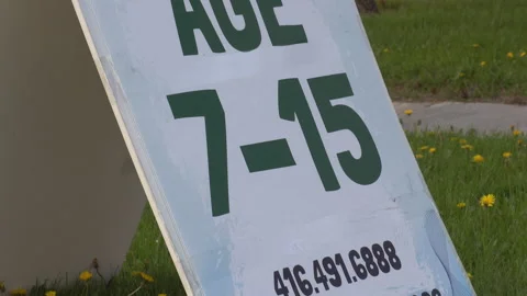 Toronto, Can,  May 15 2026 Ai artificial intelligence school camp for kids Stock Footage 335264663