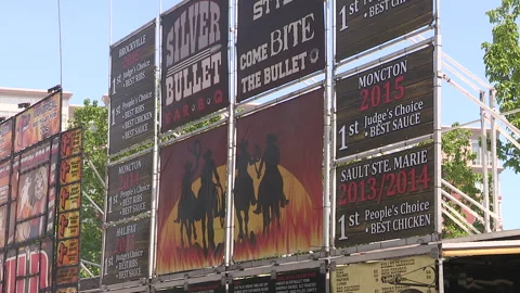 Toronto, Can May 23 2026 Ribfest summer ribs BBQ festival Stock Footage 340916837