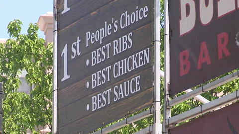 Toronto, Can May 23 2026 Ribfest summer ribs BBQ festival Stock Footage 340916845