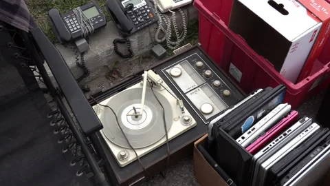 Toronto, Can Sep 8 2026 Recycling Old Computers and Cell Phones Stock Footage 345756212