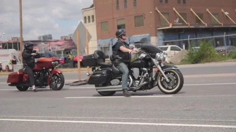 Toronto, Canada 07/21/2022: Hells Angels... | Stock Video | Pond5