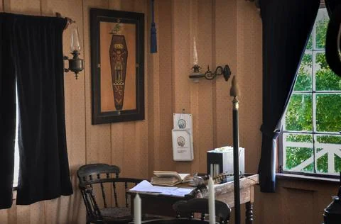 Toronto, Canada - 08 11 2011: Interior of Blackwood Masonic Lodge, a part of  Stock Photos