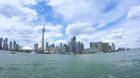 Toronto Canada Establishing Shot Stock Footage 40010684