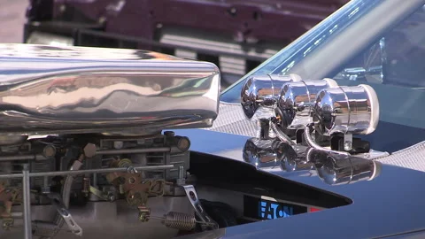 Toronto, Canada, July 1 2018 Classic vintage car show and festival Video stock 317966030